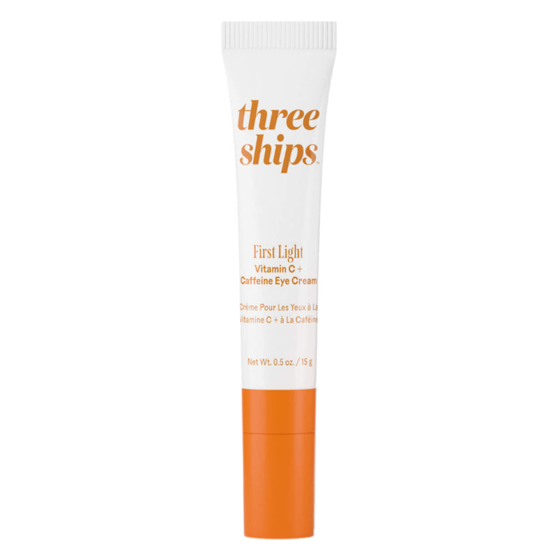 Tube of Three Ships First Light Vitamin C + Caffeine Eye Cream 15g
