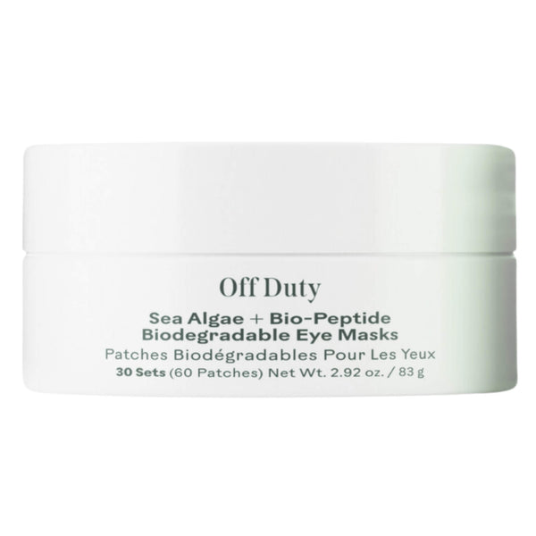 Container of Three Ships Off Duty Sea Algae+ Bio-Peptide Smoothing Biodegradable Eye Masks 30 Sets
