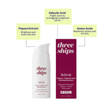 ThreeShips Refresh Papaya + Salicylic Acid Foaming Cleanser Ingredients
