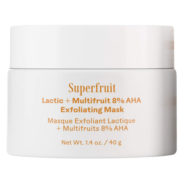 Jar of Three Ships Superfruit Lactic + Multifruit 8% AHA Exfoliating Mask 40g