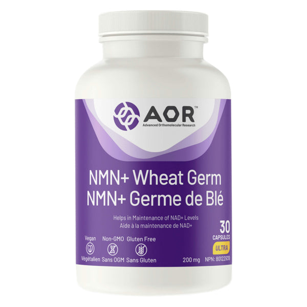 AOR NMN+WheatGerm 200mg 30Capsules