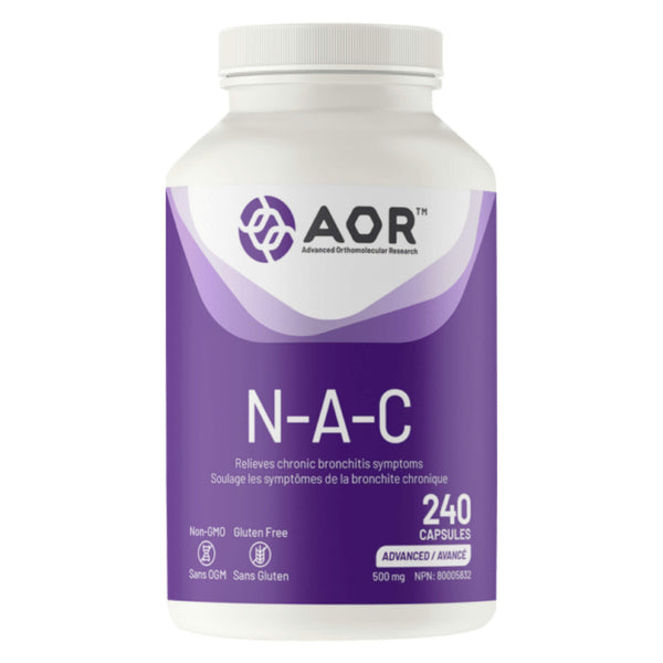 AOR NAC 500mg 240Capsules