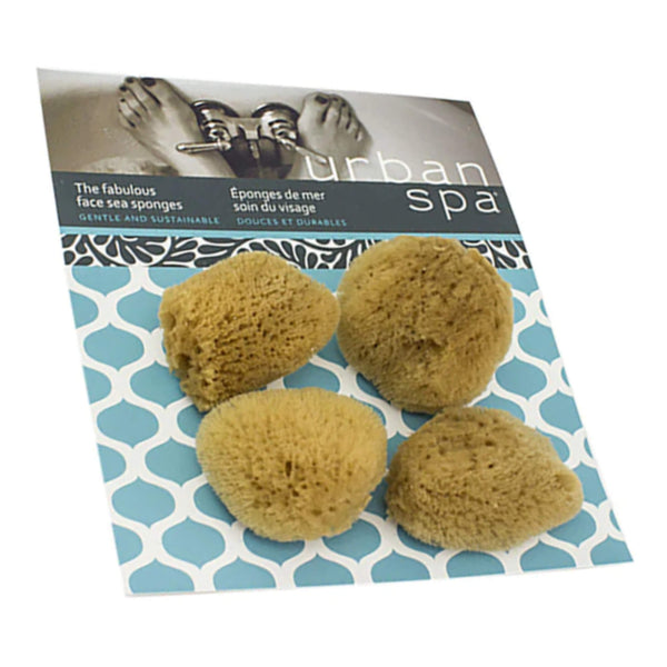 4Pack of UrbanSpa FabulousFace SeaSponges