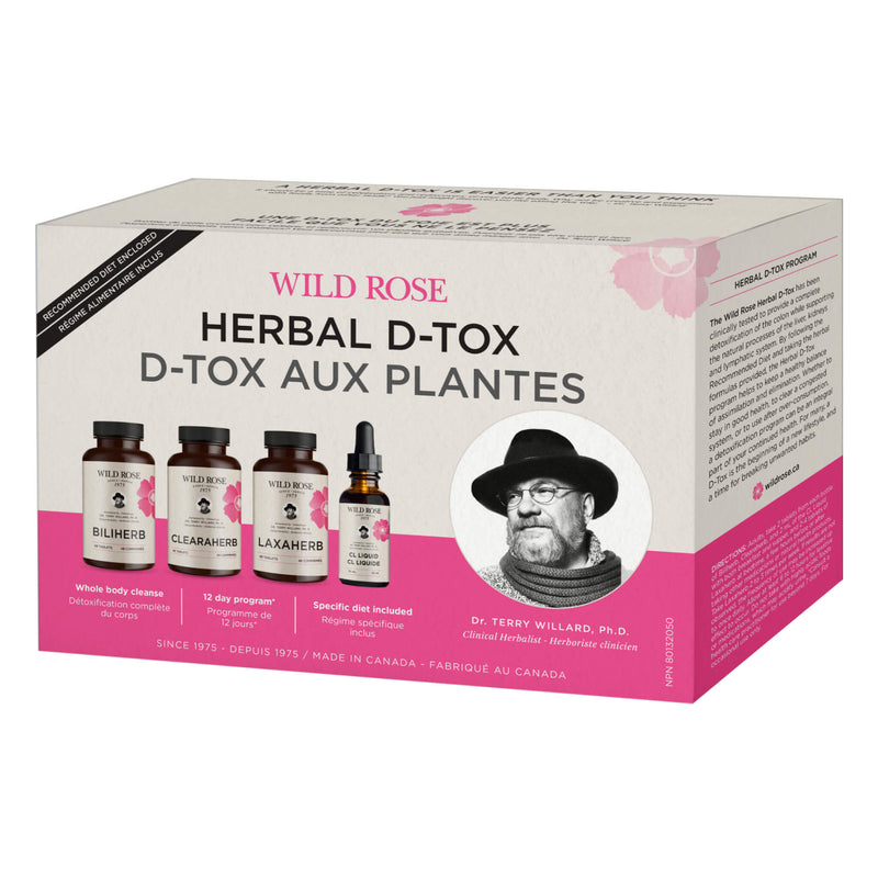 Box of WildRose HerbalD-Tox 12-DayKit
