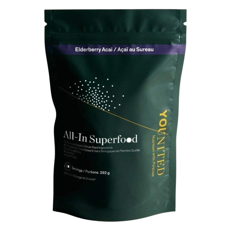 Bag of Younited All-InSuperfood ElderberryAcai 292g