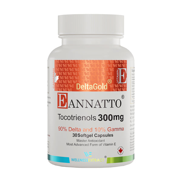 DeltaGold E Annatto Tocotrienols 300mg 90% Delta & 10% Gamma