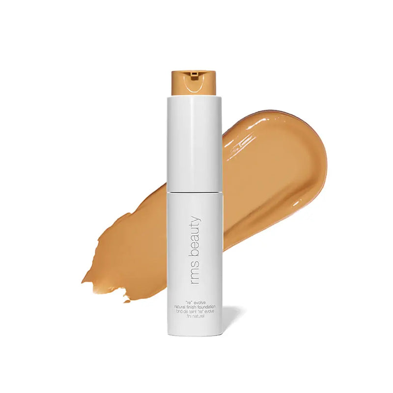 Bottle of RMS Beauty ReEvolve Natural Finish Foundation Shade 55