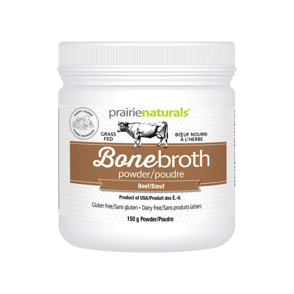 PrairieNaturals BoneBrothPowder Beef 150g