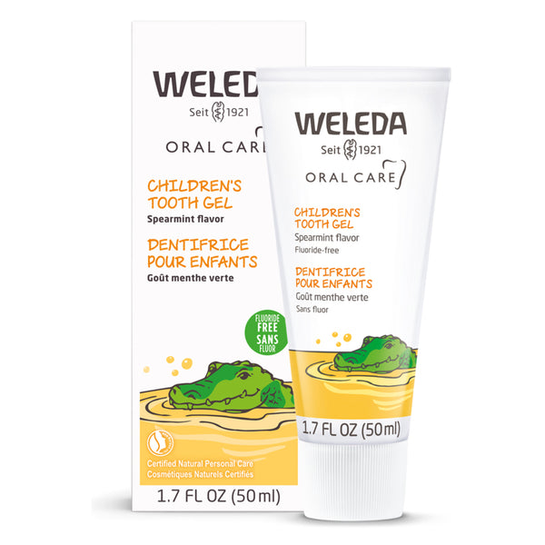 Bottle of Weleda Childrens Tooth Gel 1.7 Ounces