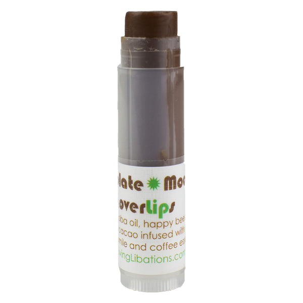 Tube of Living Libations Chocolate Mocha Lover Lips 5 Milliliters