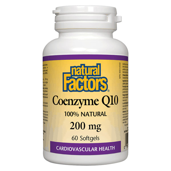 Bottle of Coenzyme Q10 200 mg 60 Softgels