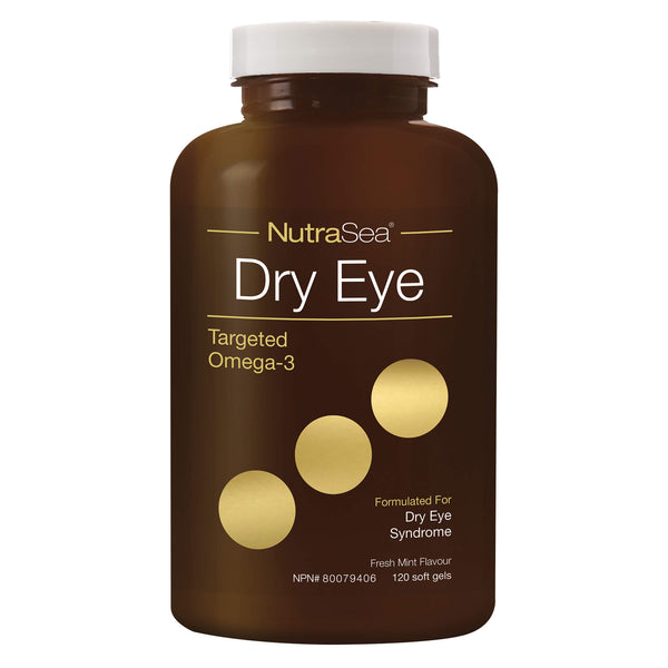 Bottle of NutraSea - Dry Eye Softgels