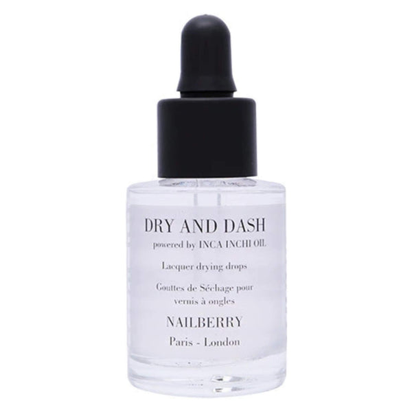 Bottle of Nailberry Dry And Dash Lacquer Drying Drops 11ml 