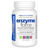 Bottle of Prairie Naturals Enzume Force 120 V-Capsules