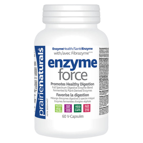 PrairieNaturals EnzumeForce 60V-Capsules