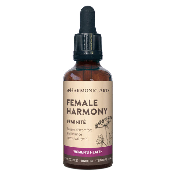 Dropper Bottle of Harmonic Arts Female Harmony Tincture 50 Milliliters