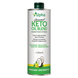 Can of Alpha Health Gourmet Keto Oil Blend 1 L