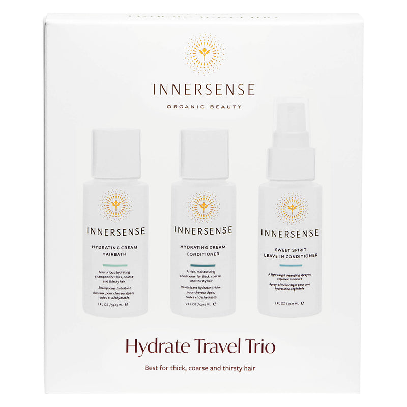 Box of Innersense Hydrate Travel Trio | Optimum Health Vitamins, Canada