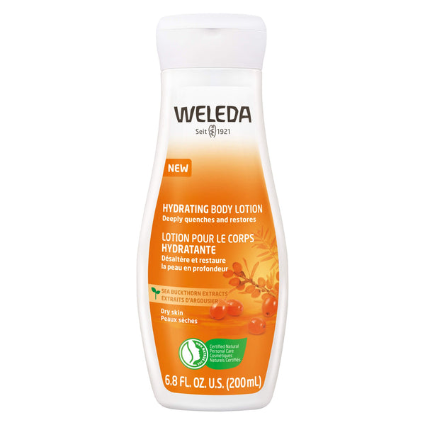 Weleda Hydrating Body Lotion Sea Buckhorn Extracts Dry Skin 200ml/6.8FlOz