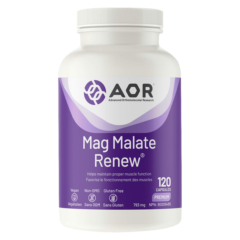 AOR MagMalateRenew 793mg 120Capsules