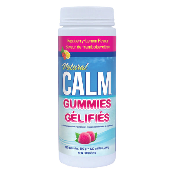 Bottle of Natural Calm Gummies 120 Gummies