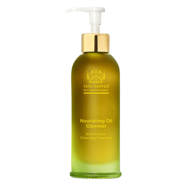 Pump Bottle of Tata Harper Nourishing Oil Cleanser 4.1 Ounces