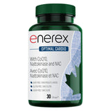 Enerex OptimalCardio with CoQ10,NattokinaseAndNAC 30DRcaps