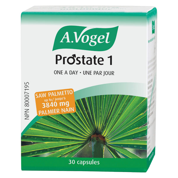 Box of A. Vogel Prostate 1 One A Day 30 Capsules | Optimum Health Vitamins, Canada