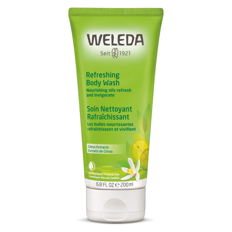 Bottle of Weleda Refreshing Body Wash - Citrus 6.8 Ounces