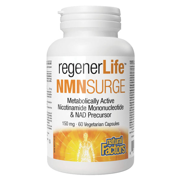 NaturalFactors NMNSurge 150mg 60VegetarianCapsules