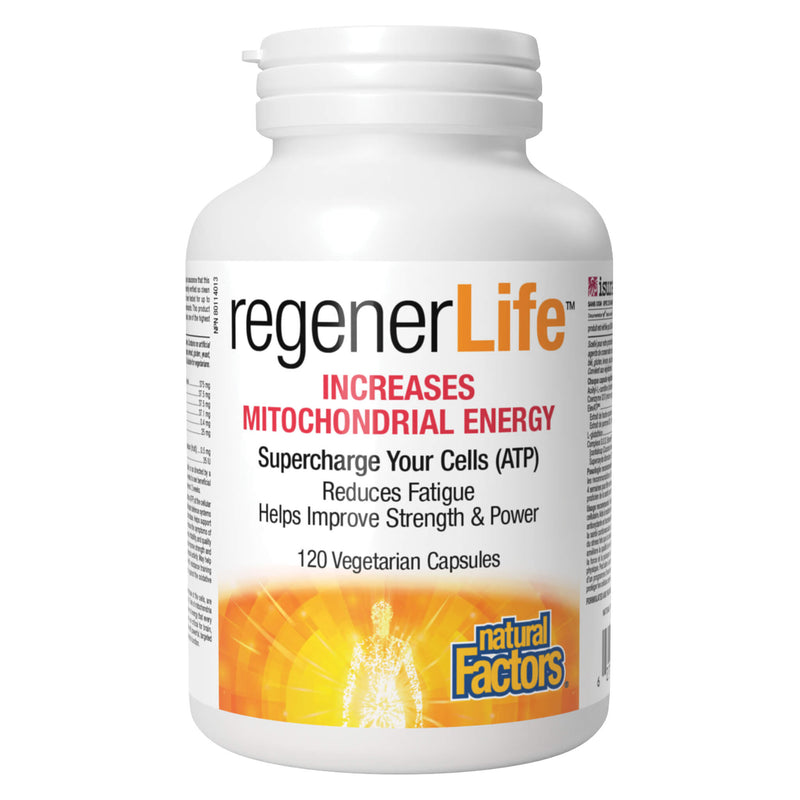 NaturalFactors RegenerLife 120VegetarianCapsules