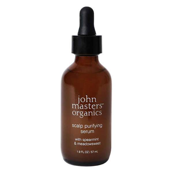 Dropper Bottle of John Masters Organics Scalp Purifying Serum with Spearmint & Meadowsweet 2 Ounces