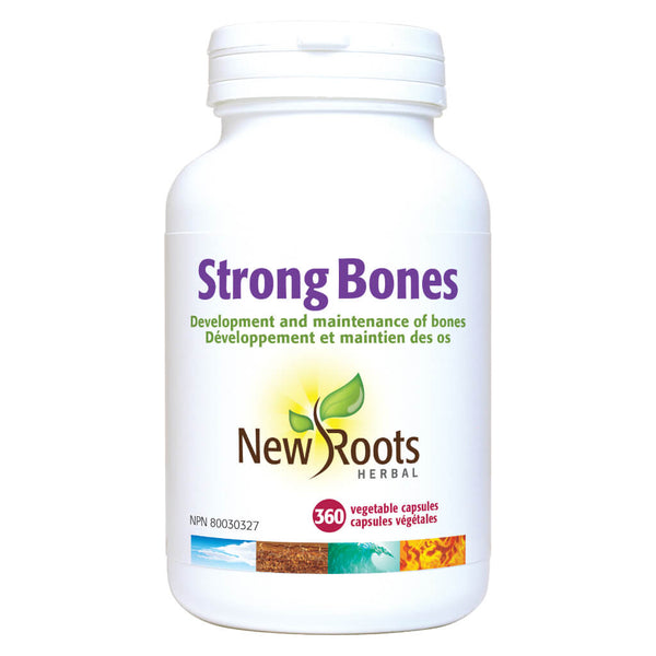 Bottle of Strong Bones 360 Vegetable Capsules