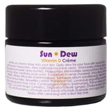 Jar of Living Libations Sun Dew Vitamin D Creme 50 Milliliters