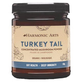 Jar of Harmonic Arts Turkey Tail Concentrated Mushroom Powder 100 Grams