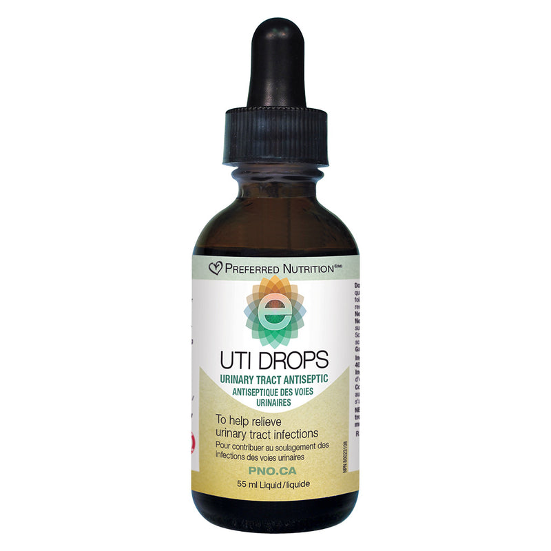 Dropper Bottle of Preferred Nutrition UTI Drops 55 Milliliters