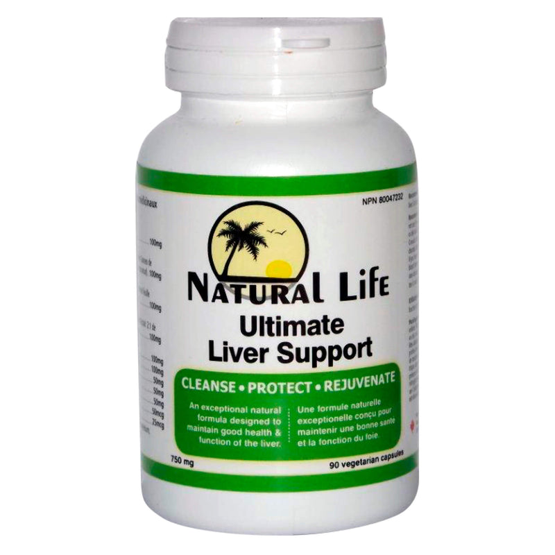 NaturalLife UltimateLiverSupport 750mg 90VegetarianCapsules