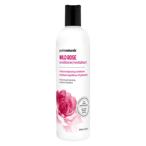 Bottle of Prairie Naturals Conditioner Wild Rose 350ml