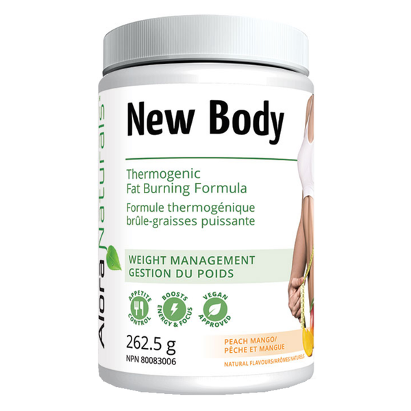 Tub of Alora Naturals New Body Peach Mango 262.5 g